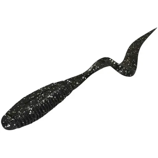 Силікон Jackall Rhythm Curly 5 5шт/уп Чорний/Білий (1013-1699.23.50)