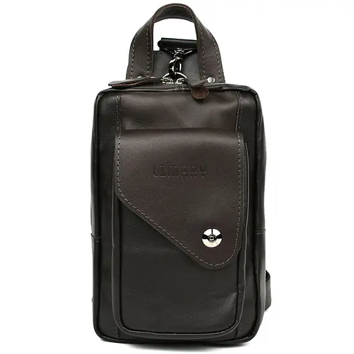 Мужской нагрудная сумка слинг рюкзак на одно плечо LIMARY 29х16х8 см sum0028204 - фото 3