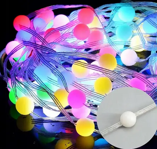 Новорічна конусна ялинка Sun Lamp розумна світлодіодна 340 лампочок RGB 250 см - фото 6