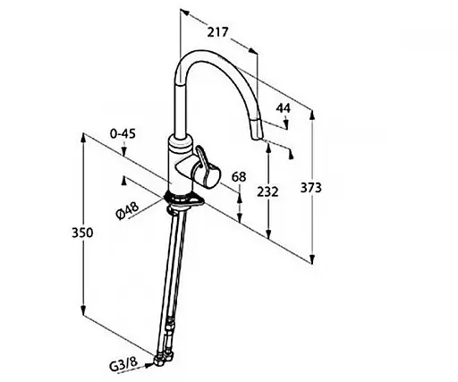 Змішувач для кухні Kludi Bingo Star 428099678 - фото 3