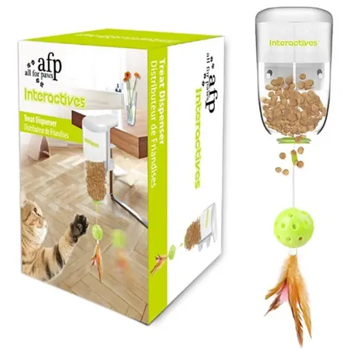 Інтерактивний диспенсер-іграшка для ласощів AFP Interactive Treat Dispenser 46х6,5х9,5 см