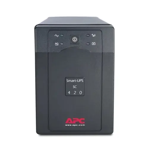 Джерело безперебійного живлення APC Smart-UPS CS 420 260W / 420VA Б/В - фото 3