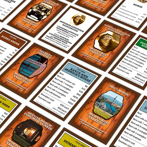 Настольная игра YELLOWSTONE Monopoly - фото 4