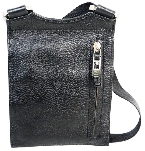 Чоловіча шкіряна сумка Giorgio Ferretti 18х14х2 см sum0020852 - фото 3