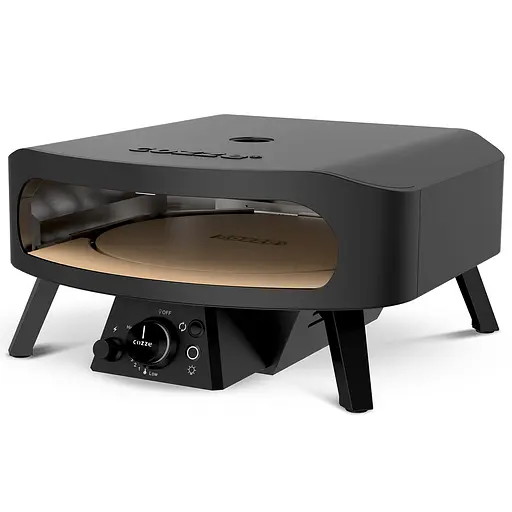 Мультифункціональна газова піч для піци Cozze 17 Classic Rotate Black Edition (90437) - фото 3