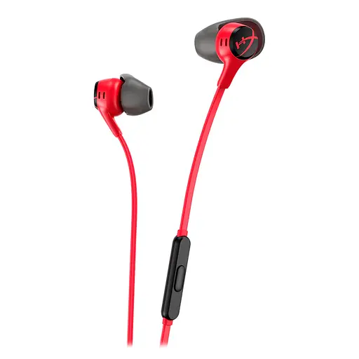 Гарнитура Cloud Earbuds II 3,5 мм Red HyperX teh0013113 - фото 2