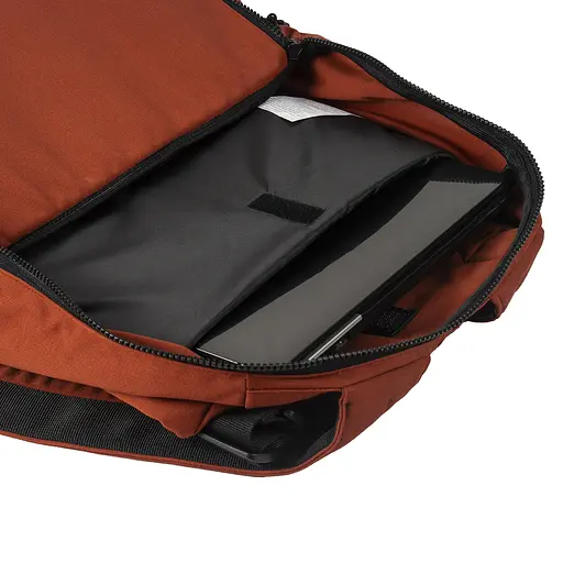 Рюкзак-антикрадій OOLOO Кенгуру mini 40x30x12 см, теракотовий 2249 - фото 5