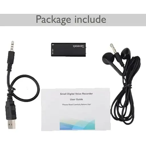 Мини диктофон Savetek 200 (GS-R01s) 8 ГБ - фото 8