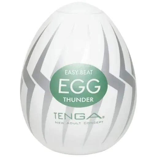 Яйце-мастурбатор Tenga Egg Hard Boild, Thunder