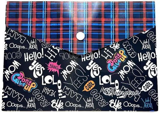 Папка з кнопкою, А5+, P0211