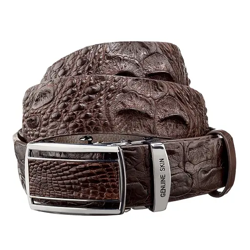 Ремінь-автомат Crocodile Leather 3,7х120 см acs0029612 - фото 6