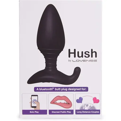 Анальная смарт вибропробка Lovense Hush, размер L - фото 5