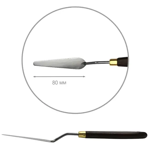 Мастихін Rosa Gallery Classic №14 довжина 8 см крапля - фото 1