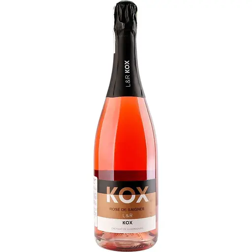 Вино ігристе L&R Kox Cremant de Luxmburg Rose Brut рожеве брют 0.75 л