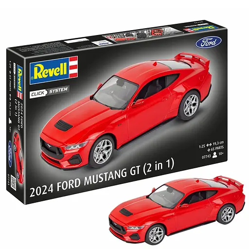 Сборная модель-копия Revell Автомобиль Ford Mustang GT 2024 1:25 (RVL-07743) - фото 1
