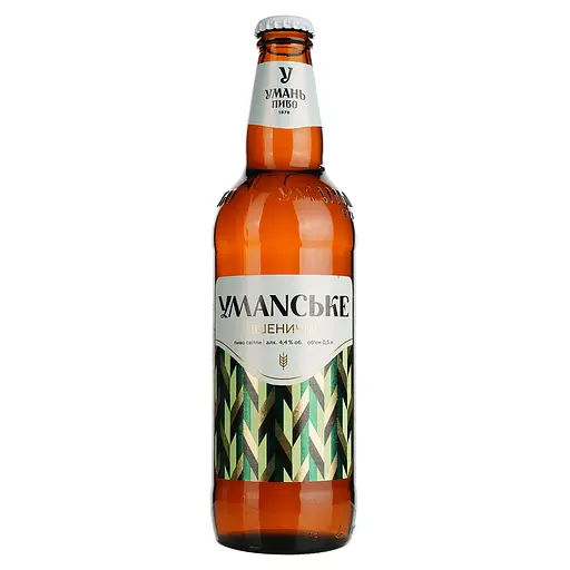 Пиво Уманьпиво Пшеничне Светлое, 4,4%, 0,5 л (459002)