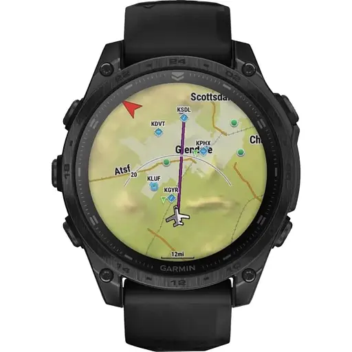 Смарт-годинник Garmin tactix 8 - 47 mm AMOLED Includes Applied Ballistics Ultralight Solver (010-03405-00/01) - фото 6