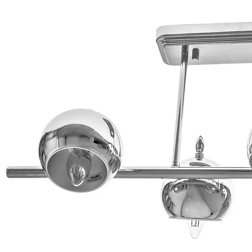 Люстра молекула Brille в спальню E14 40W CH (BL-477C/4) - фото 3