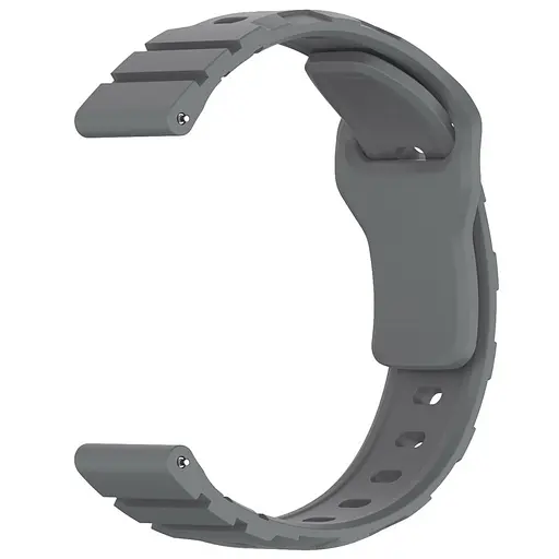Силиконовый ремешок Defense для Smart Watch 20mm Grey - фото 3