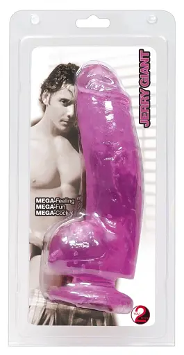 Фаллоимитатор You2Toys Jerry Giant 22 см розовый - фото 5