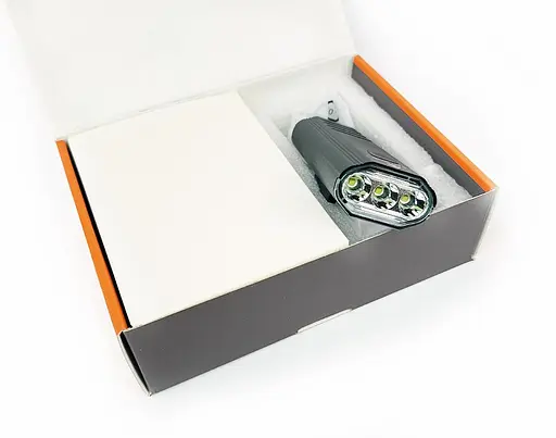 Велосипедна фара передня West Biking 3хT6 Led 1200 Lm USB 5200 mAh 10.2х4.3х2.4 см (G0000922) - фото 4