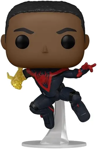 Фігурка Funko Pop Spider Man Miles Morales Games Chase Майлз Моралес Людина Павук 10 см FP SM 765 - фото 2