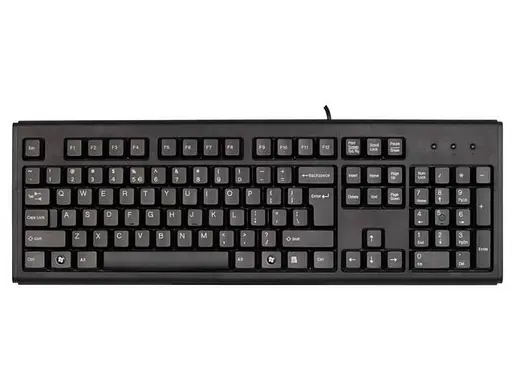 Клавіатура A4Tech KM-720 USB black - фото 1