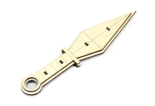 Дерев'яний конструктор "Кунай" 7 деталей - фото 3