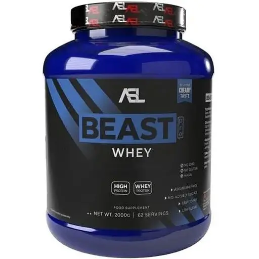 Протеїн AllSports Labs Beast Pro Whey, 2 кг - Ваніль