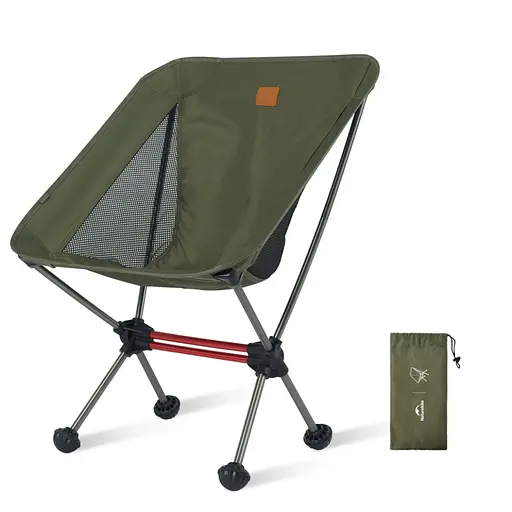 Стілець складаний ультралегкий Naturehike Stellaluna L01 CNK2350JJ017 оливковий
