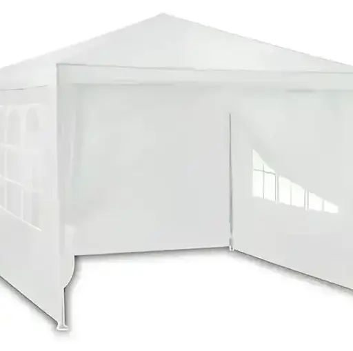 Садовий павільйон SpringFun 3×4 м білий колір простір комфорту і тіні - фото 3