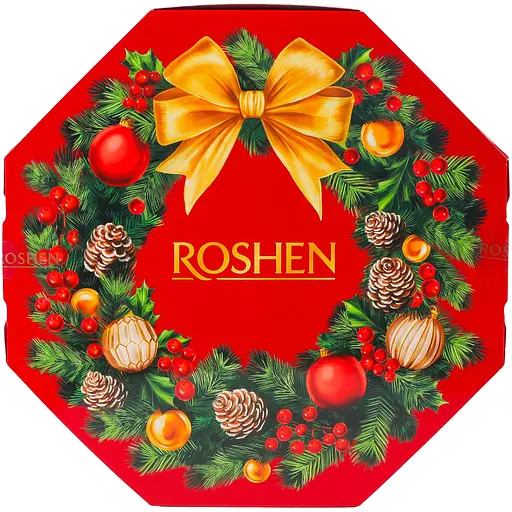 Набір подарунковий Різдвяний вінок Roshen 598 г