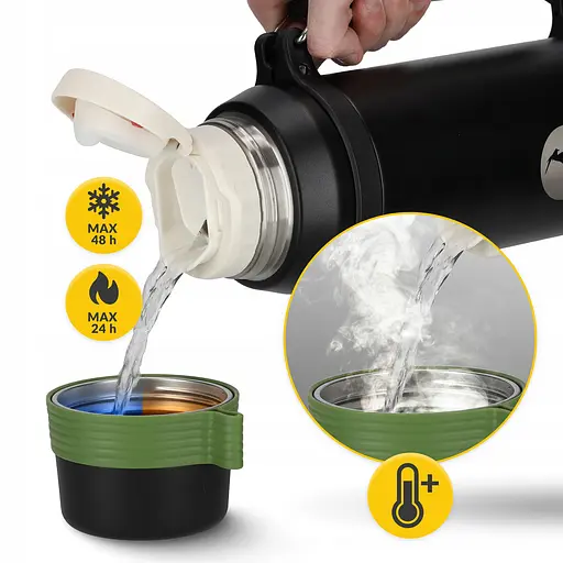 Термос Mountain Goat 2 л Black (P-5905973403832) - фото 9