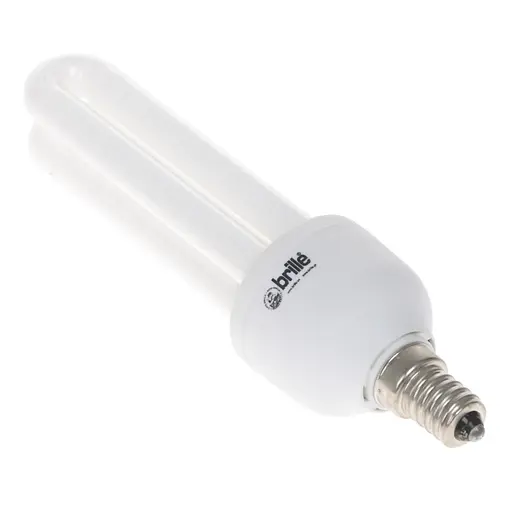 Лампа Brille енергозберігаюча PL-2U/A 15W/827 Blister 12 мм E14 Br 220 В - фото 3