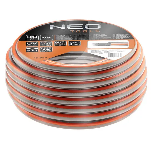 Шланг садовий NEO Tools Optima 3/4" 30 м 15-824 - фото 1