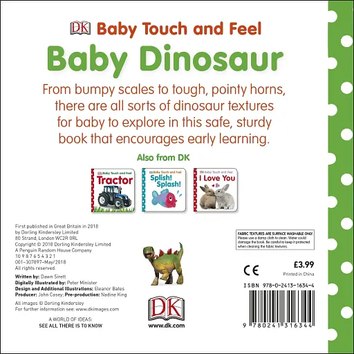 Baby Touch and Feel. Baby Dinosaur - фото 2