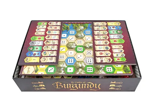 Органайзер Tower Rex Замки Бургундии Юбилейное издание + дополнения The Castles of Burgundy 20th Anniversary Edition + Expansions (5664) - фото 2