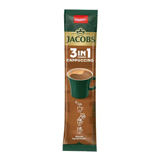 Напій кавовий Jacobs Капучино 3в1 12,5г