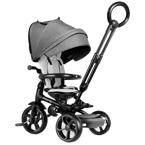 Детский трехколесный велосипед Qplay Prime Grey серый (T561-5Grey) - фото 3