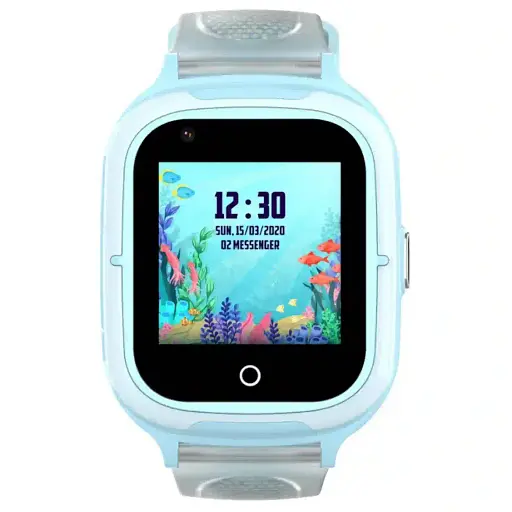 Дитячі розумні смарт-годинник Wonlex KT23 з камерою WI-FI GPS SIM-карта відеодзвінок Blue (17770) - фото 3