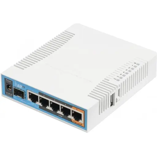 Беспроводной маршрутизатор (роутер) Mikrotik hAP ac (RB962UiGS-5HacT2HnT)