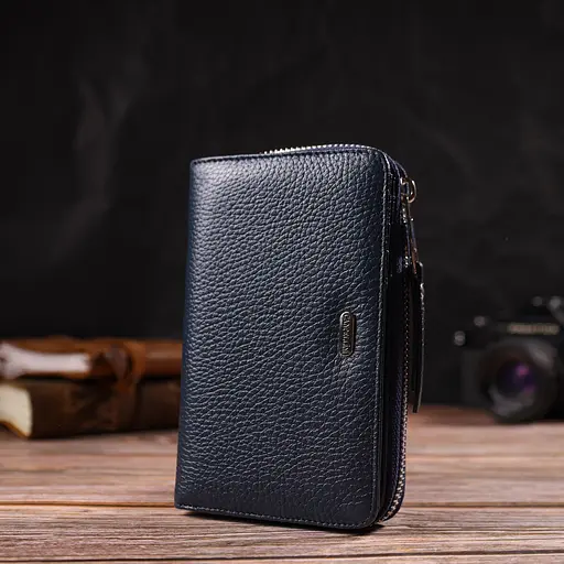 Жіночий шкіряний гаманець Canpellini 9.5х15.5х2.5 см acs0025528 - фото 6