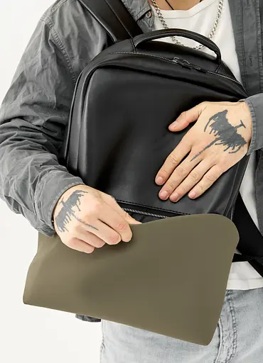 Мужской рюкзак Sambag ZARD DART черный с хаки 44 х 31 х 15 см (25523119m) - фото 5