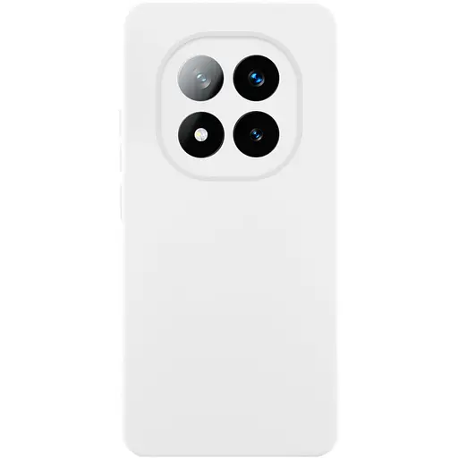 Чохол Silicone Cover Lakshmi Full Camera (AA) для Xiaomi Poco X7 Білий / White