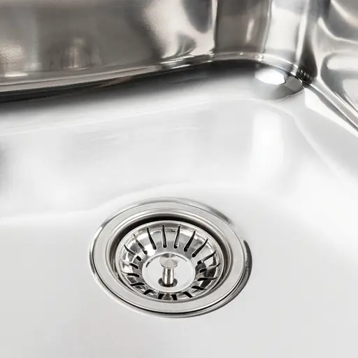 Кухонная мойка из нержавеющей стали Valeso полировка 6060 R (0,7/160 мм), Polish - фото 5