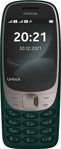 Кнопковий телефон Nokia 6310 Dual 2024 Green (UA) - фото 2