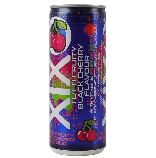 Напиток Xixo Tutty Fruity Black cherry безалкогольный газированный 250 мл - фото 2