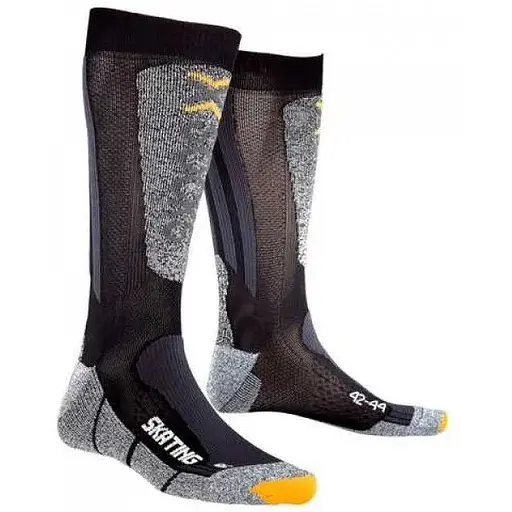 Шкарпетки X-Socks Skating 39-41 Чорний/Сірий (1068-X20045х14 39-41)