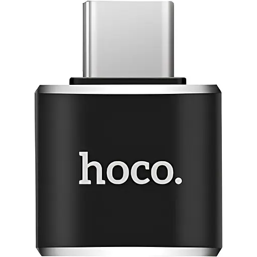 Перехідник Hoco UA5 Type-C to USB Black (64121) [78131]