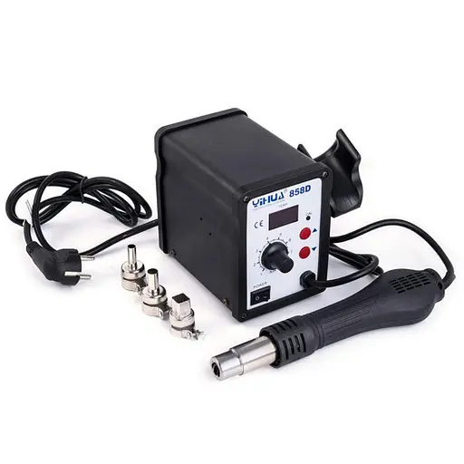 Паяльная станция Handskit 858D бескомпрессорна сам фен. - фото 3